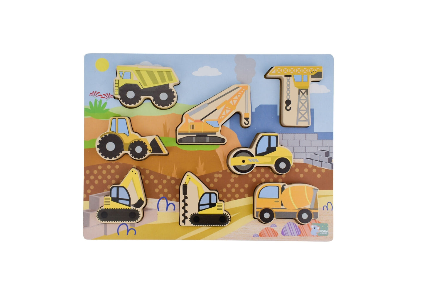 Construction Vehicle Chunky Puzzle