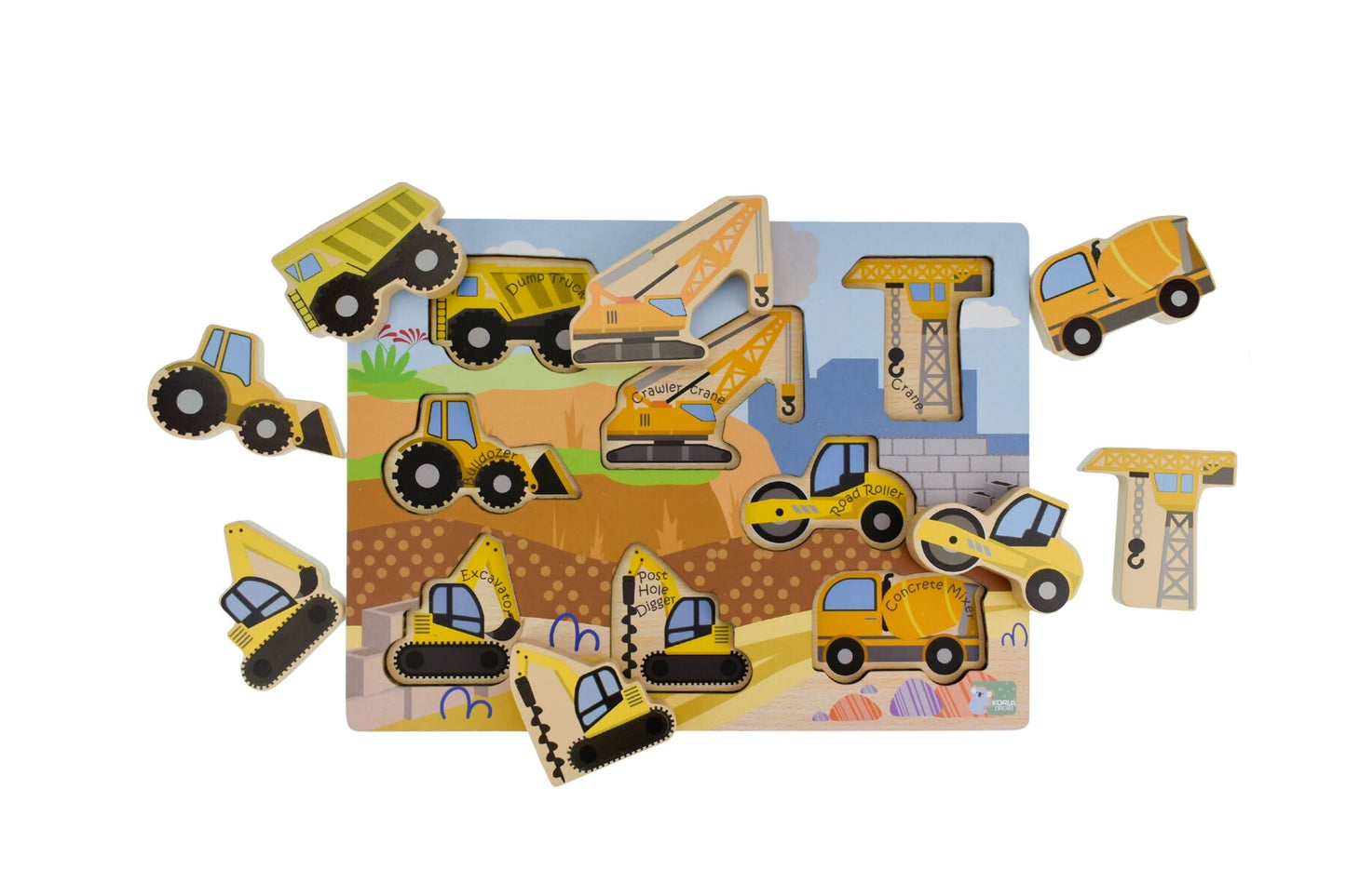 Construction Vehicle Chunky Puzzle