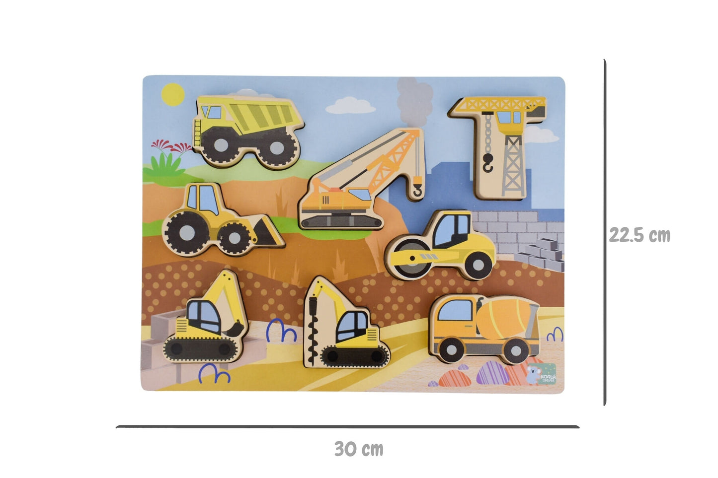 Construction Vehicle Chunky Puzzle