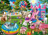 Tiara Birthday Party Puzzle 100 piece