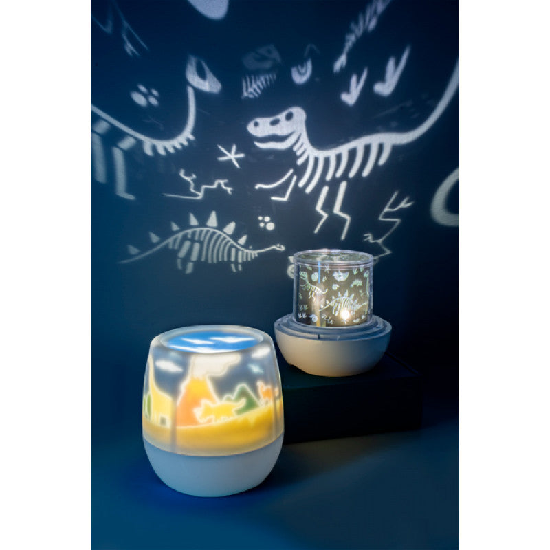 Rotating LED Projector Night Light - Dino