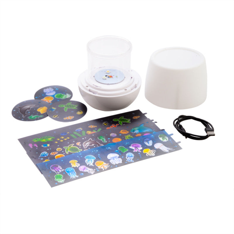 Rotating LED Projector Night Light - Sea Animals