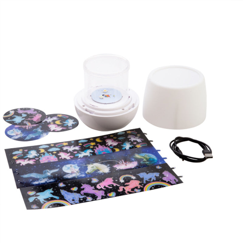 Rotating LED Projector Night Light - Unicorn