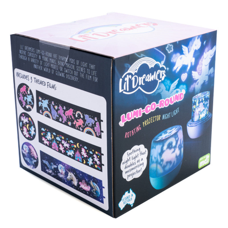 Rotating LED Projector Night Light - Unicorn