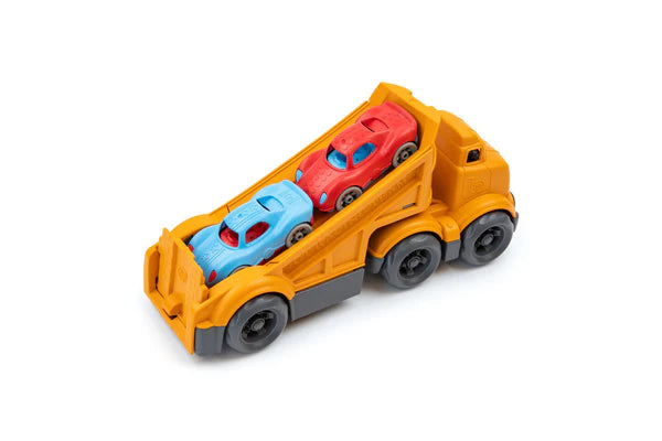 Green Toys Racing Truck w/ 2 Racers
