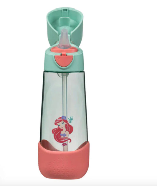 B.box 600ml Tritan Drink Bottle - Disney The Little Mermaid