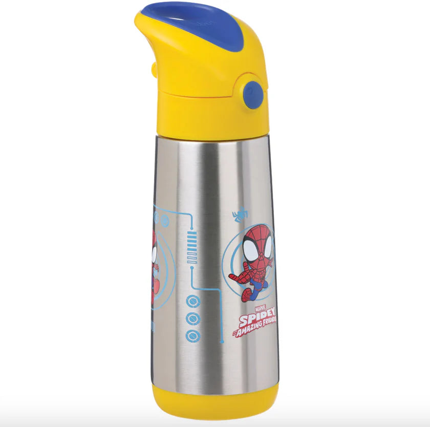 B.box 500ml Insulated Drink Bottle - Disney Spidey