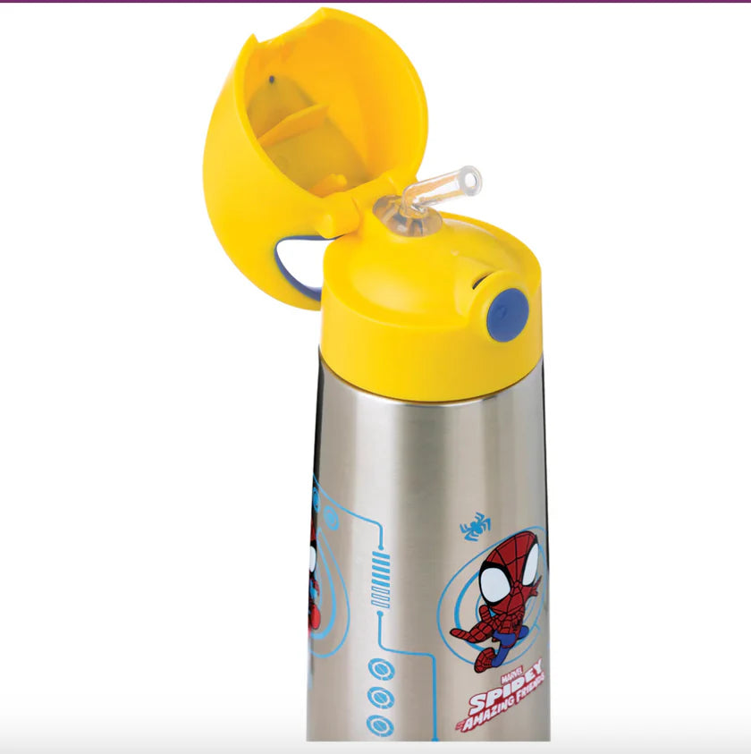 B.box 500ml Insulated Drink Bottle - Disney Spidey