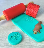 Sea Glass Teal playdough
