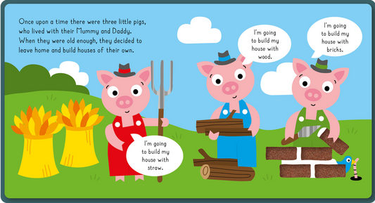 Touchy Feely - Three Little Pigs