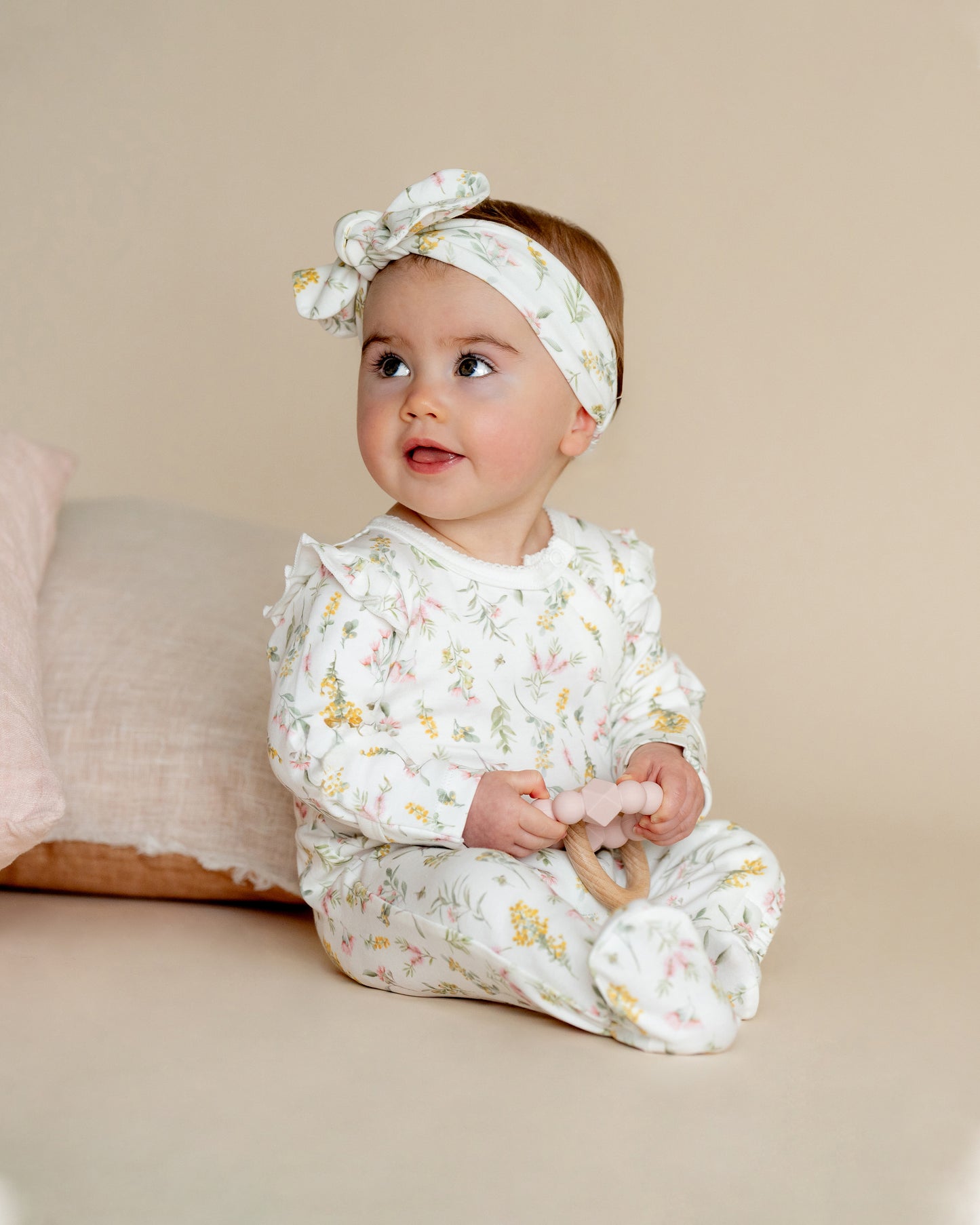 Charlie Wattle Organic Zip Onsie