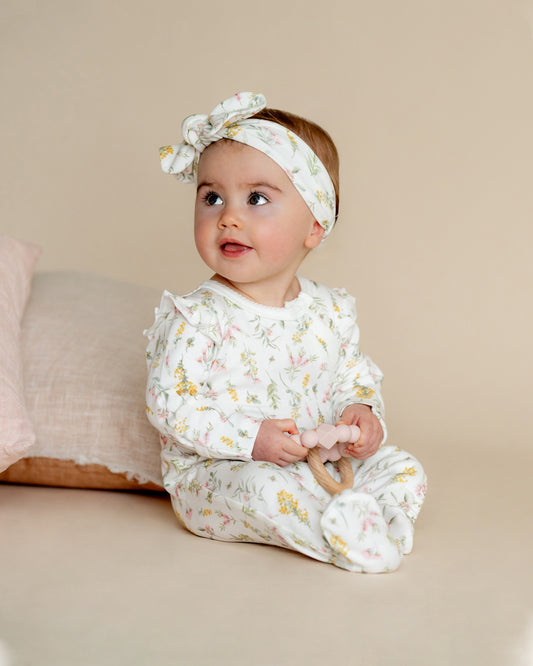 Charlie Wattle Organic Zip Onsie