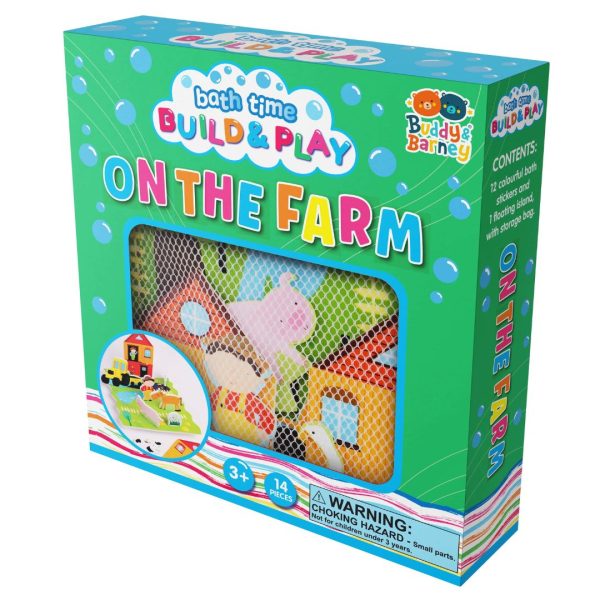 Bath Time Build and Play On The Farm