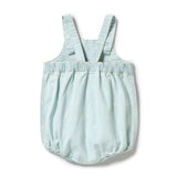 Ditsy Daisy Organic Denim Playsuit