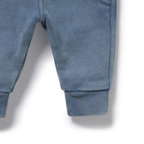 Twilight Blue Organic Terry Sweat Pants