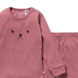 Plum Organic Rib Long Sleeve Pyjamas