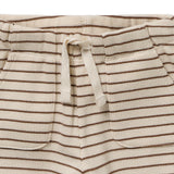 Nutmeg Stripe Organic Waffle Set