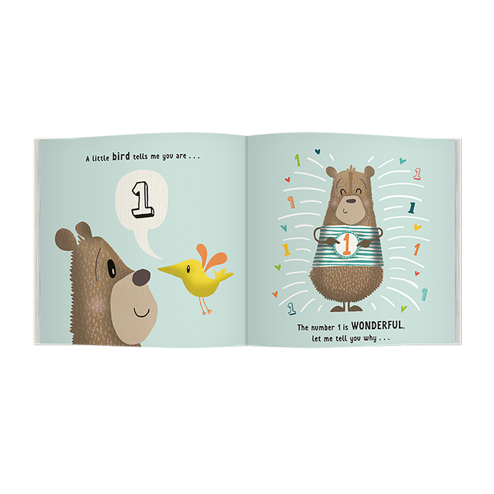 "WOW YOU'RE 1! 2! 3! 4! 5! 6!" Birthday Books