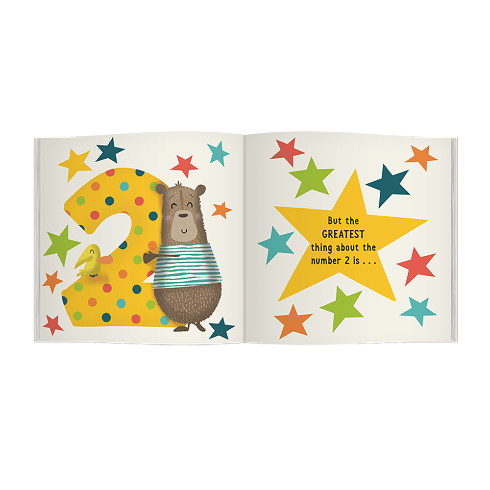 "WOW YOU'RE 1! 2! 3! 4! 5! 6!" Birthday Books