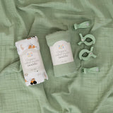 2 Muslins & 4 Pram Peg Box Set - Country Farm