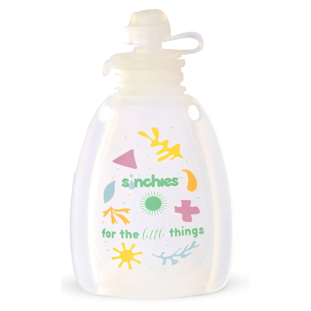 Sinchies Silicone Squeezy Pouch 2pk
