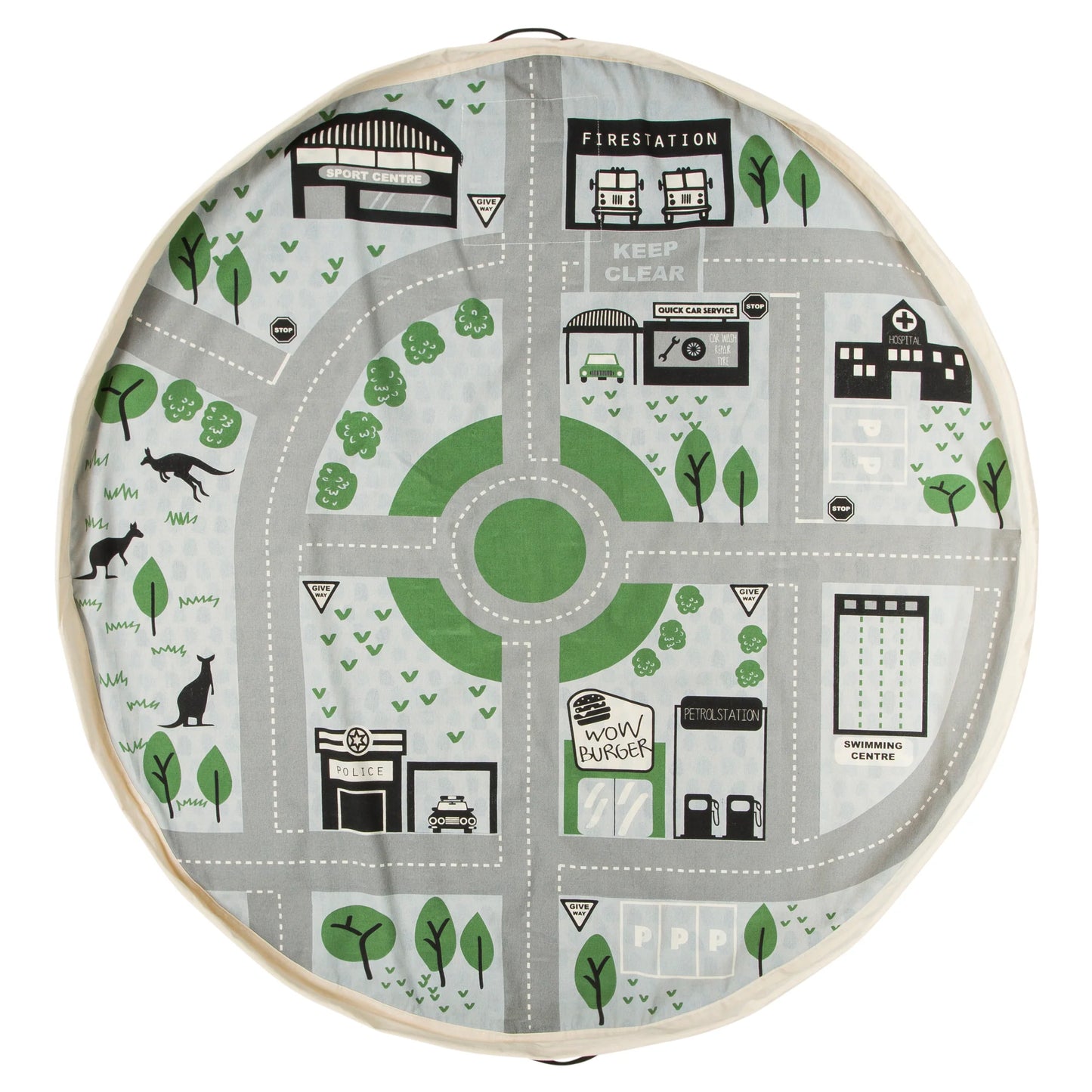 Wow Town Track Interactive Play Pouch