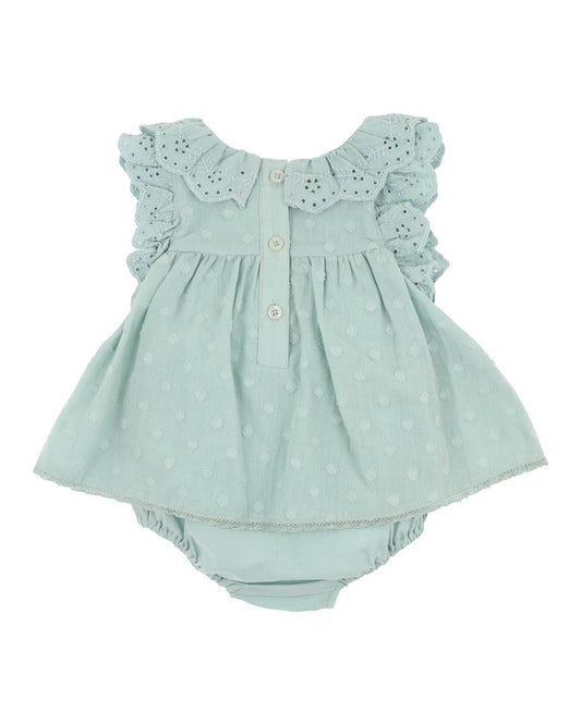 ANYA Dobby Overlay Bodysuit