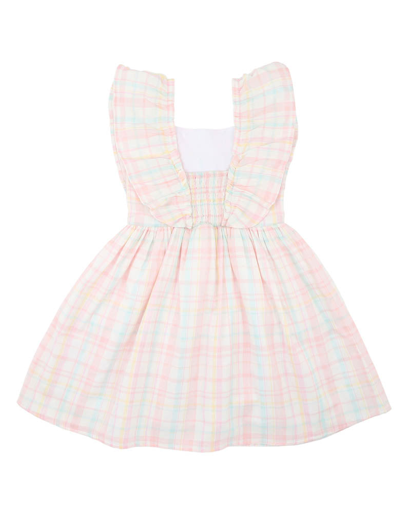MADELYN Check Dress