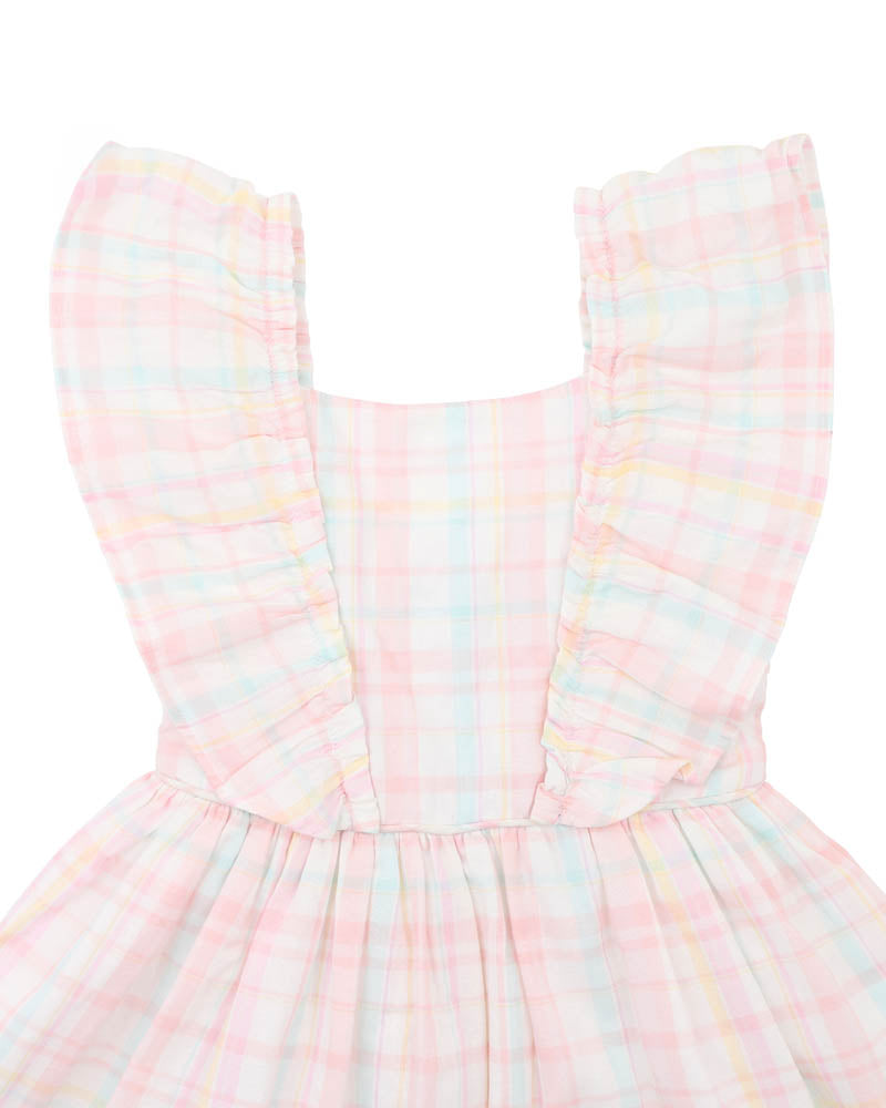 MADELYN Check Dress