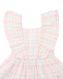MADELYN Check Dress