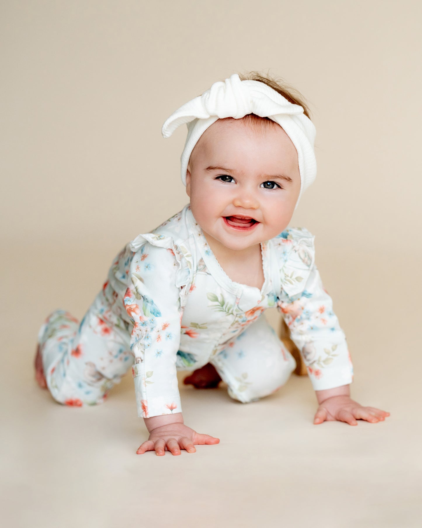 Gemma Bird Organic LS Zipsuit