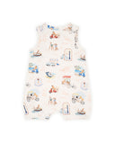 ALEXI Organic Button Front Romper