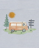 Alvin Organic Stripe LS Bodysuit