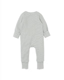 Otto Stripe Organic LS Zipsuit