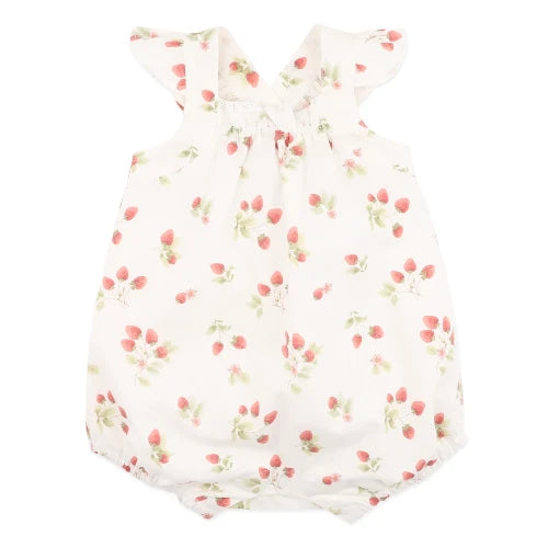 POPPY Strawberry Romper