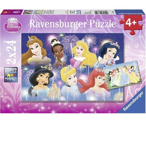 Disney Princesses Gathering Puzzle 2x24 Pieces