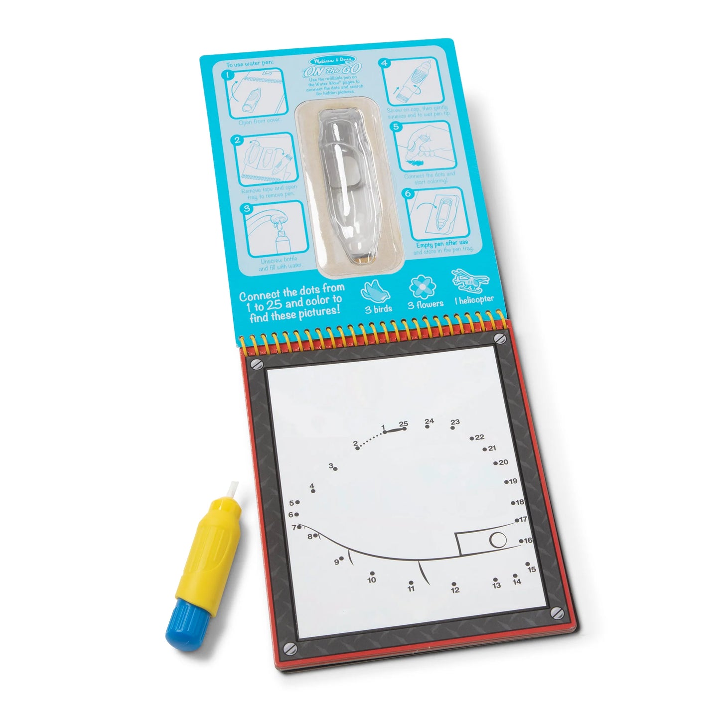 On the go kit Water Wow! - CONNECT DOTS VEHICLES