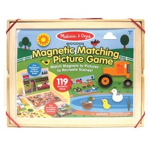 Wooden Magnetic Picture Game