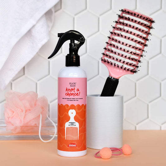 Slick Kids Hair Detangling Spray in Manarin and Grape 250ml