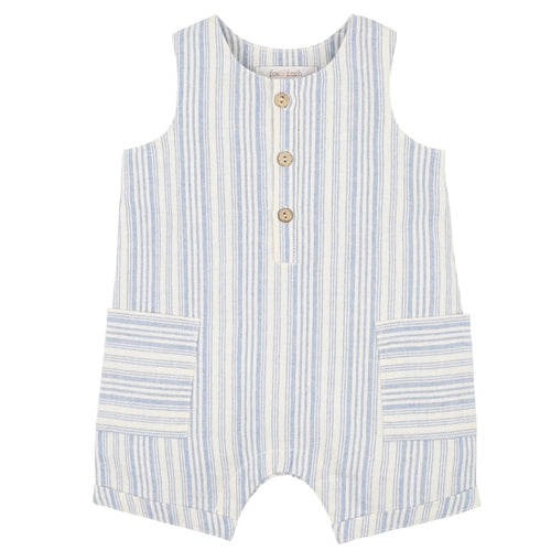 Puffin Stripe Romper