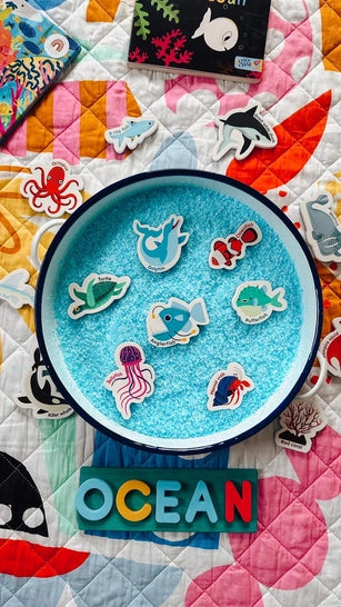 Magnetic Sea Creatures & Letters