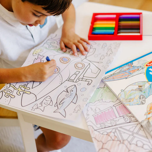 Jumbo Colouring Pad - Animals