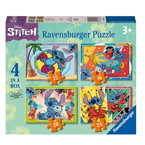 Disney Stitch Vacay Mode Puzzle 12/16/20/24 Pieces