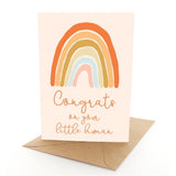 Congrats Rainbow Greeting Card