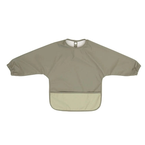 Recycled Long Sleeve Bib - Two-tone Sage