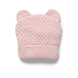 Marshmellow Organic Knitted Bear Hat
