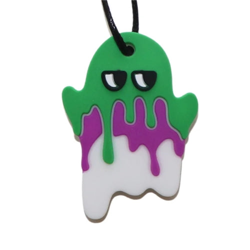 Spooky Ghost Chew Pendant - Firm