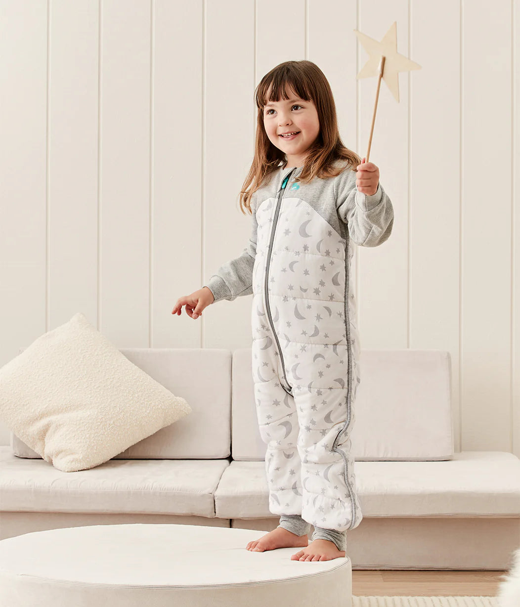 Love To Dream Sleep Suit Warm 2.5 TOG -Moonlight White