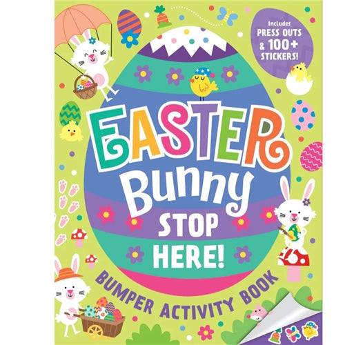 Easter Bunny Stop Here Bumper Activity Book