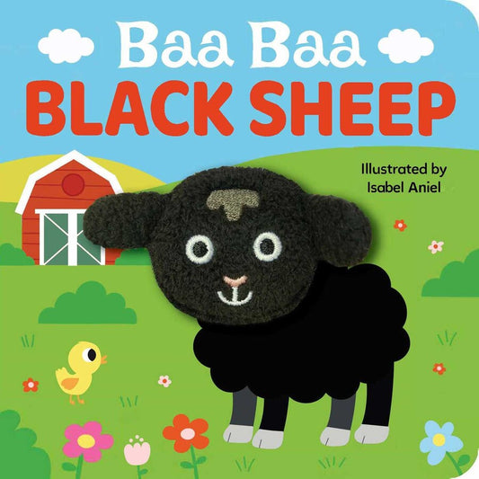 Baa Baa Black Sheep Finger Puppet Book